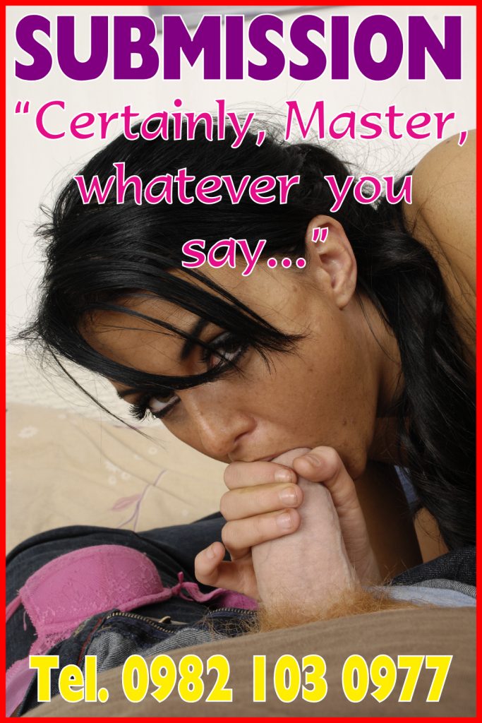 Explicit phone sex with submissive girls