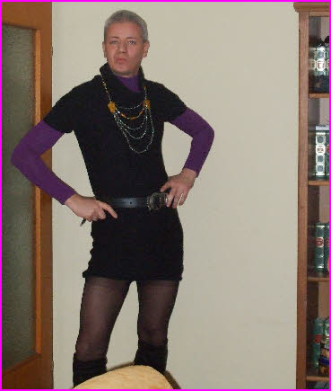 Mincing German faggot Mandy exposed as a sissy