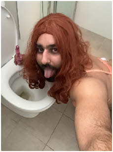 Failed male Manpreet loves to lick dirty toilet seats