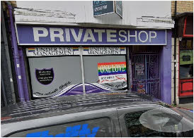 Revamped sex shop in Newport selling sex toys and adult literature