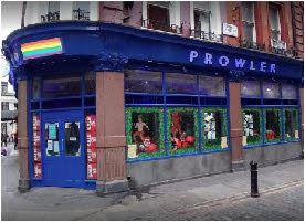 Gay sex toys and fetish store in Soho