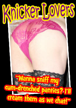 Knicker fetish phone sex with horny British housewives