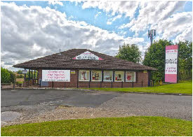 Roadside sex shop on the A1 near Grantham