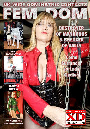 UK female domination contact magazine Fem-Dom Contacts