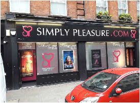 Simply Pleasure sex shop in Soho